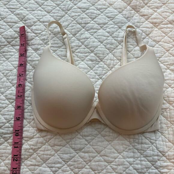 VICTORIA'S SECRET Perfect Shape Push up Bra Cream Sz 32DD F70 Intimates Lingerie - Picture 10 of 10
